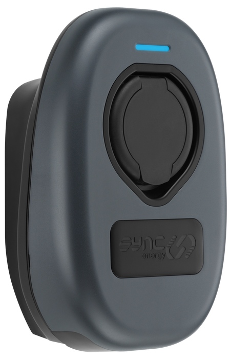 BG Sync EVWC2S7GG-02 EV Socketed Wall Charger 2, Mode 3, 7.4kW - Wi-Fi, Ethernet, 4G