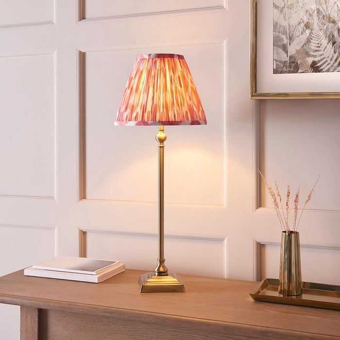 Endon Lighting 118139 Lille & Ikat 25cm Table Lamp