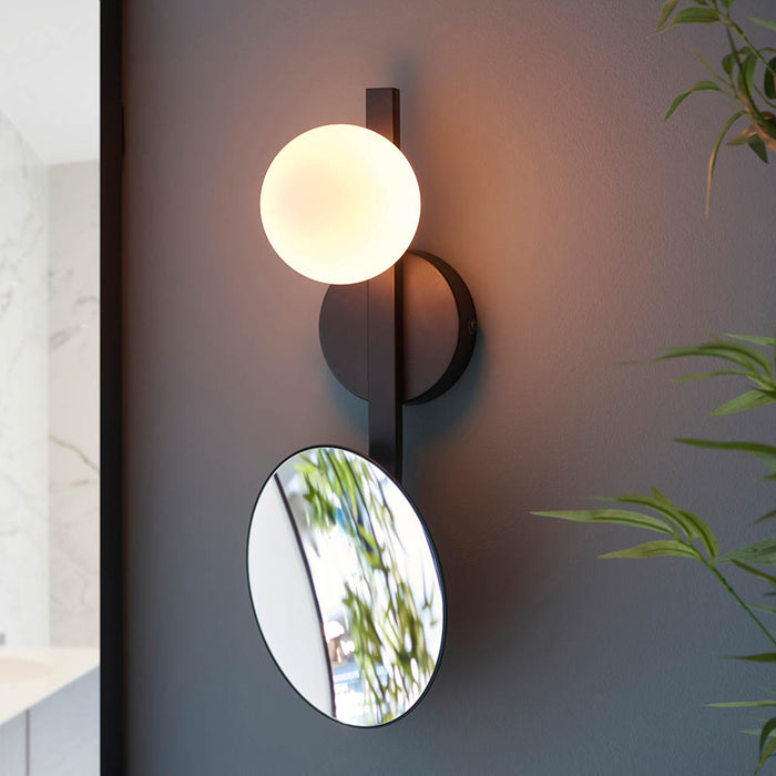 Endon Lighting 96729 Spa Mirror Wall IP44 - Black