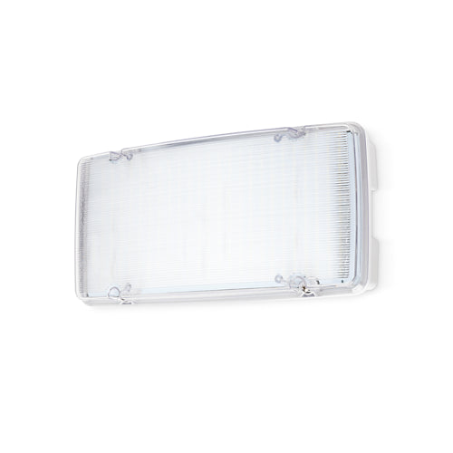 JCC JCEM110015WH EscapeLUX EM Bulkhead 6.5W/10W 1500/1,000Lm Std/Self Test White