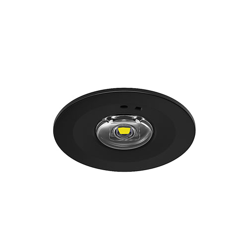 JCC JCEM110027BLK EscapeLUX™ Emergency Spot downlight 1W 140Lm 6000k IP20 Black Standard