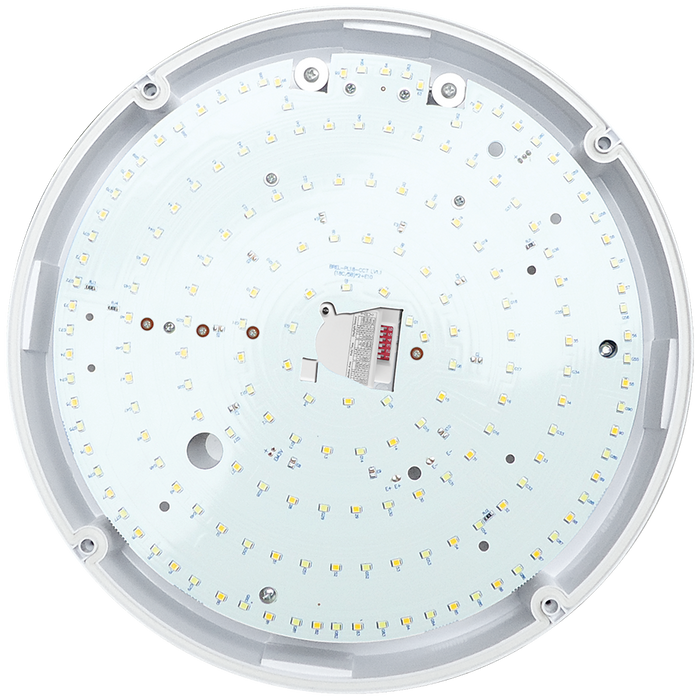 Eterna CO18MW Chameleon Range - IP65 circular LED colour selectable ceiling/wall light + MW sensor