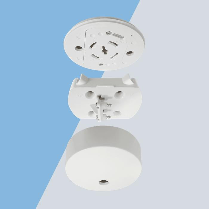 Eterna CR10 Un-Wired Plug in Ceiling Rose IP20