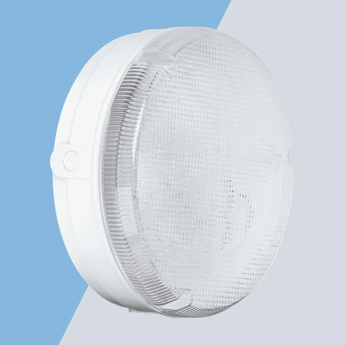 Eterna PRCIREM3 9/14/18W CCT IP65 Circular LED Utility Fitting w/ Emergency