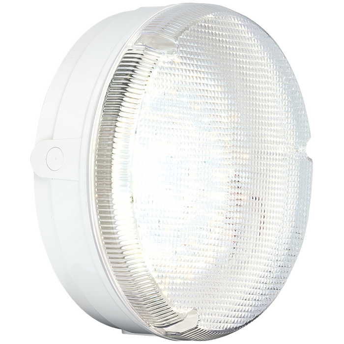 Eterna PRCIRMW 9/14/18W CCT IP65 Circular LED Utility Fitting w/ Microwave