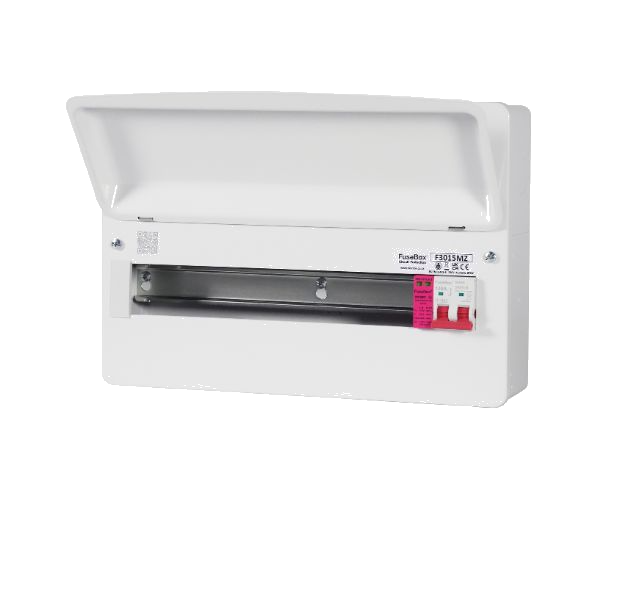 Fusebox F3015MZ 15 Way Consumer Unit with 100A Main Switch & Type 2 SPD
