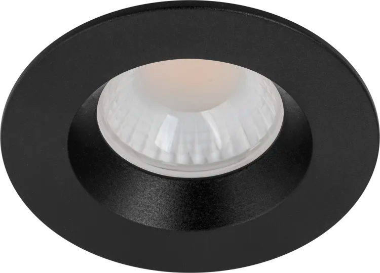 Luceco FTBZRBK FType Regressed Matt Black Bezel Accessory