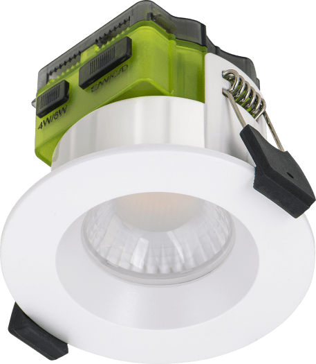 Luceco FTR6WCCT CCT Ftype Mk2 Regressed Fire Rated Downlight 600/400lm