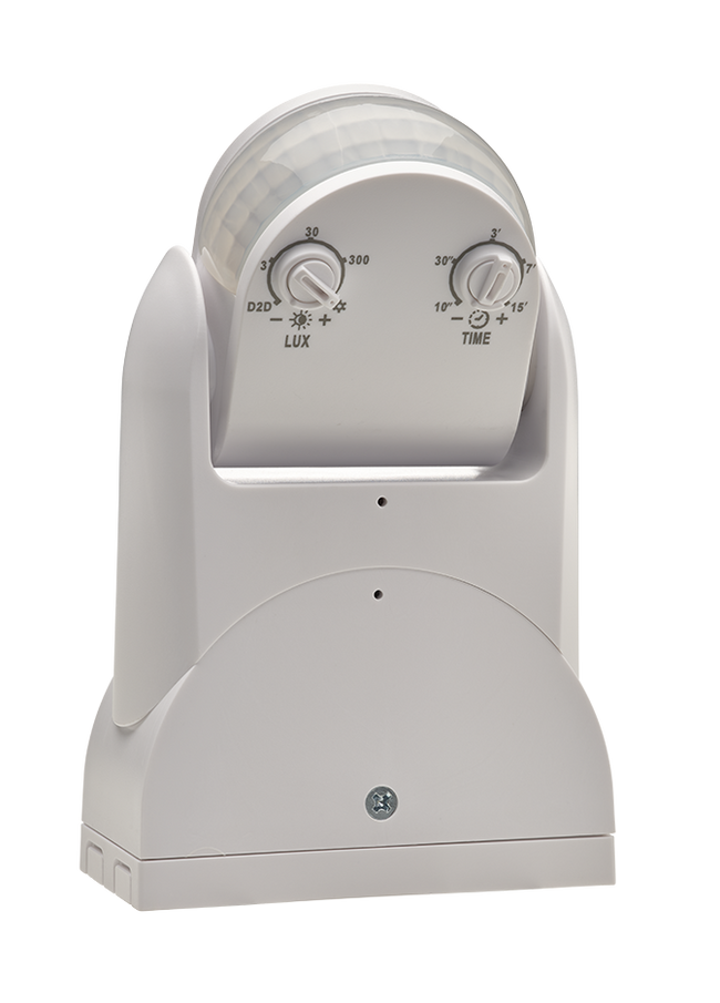 Bell 70403 Foxbridge IP65 Wall/Ceiling Mount PIR Sensor - White