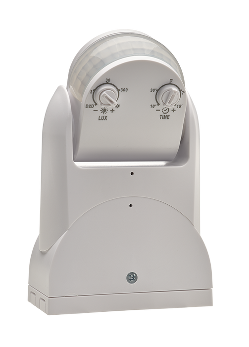 Bell 70403 Foxbridge IP65 Wall/Ceiling Mount PIR Sensor - White