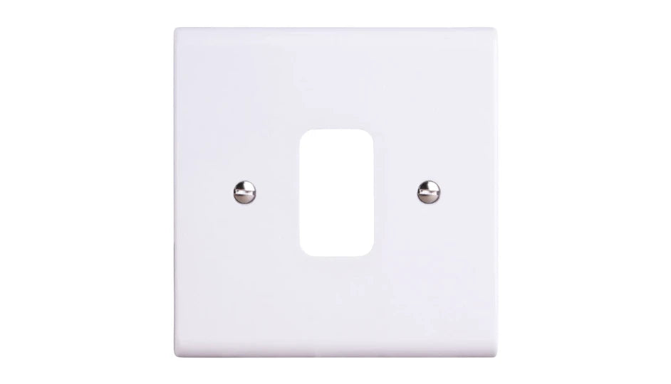 Deta G3301 Frontplate 1 Gang White