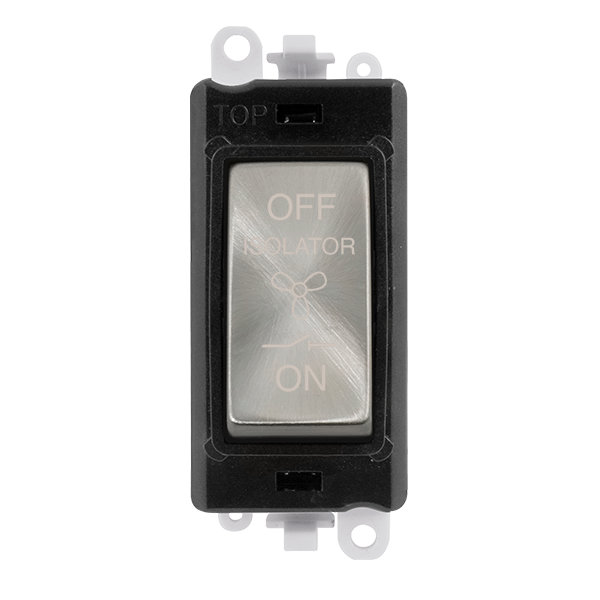 Click Scolmore GridPro GM1020BKSC 10A 3 Pole Fan Isolation Switch Module