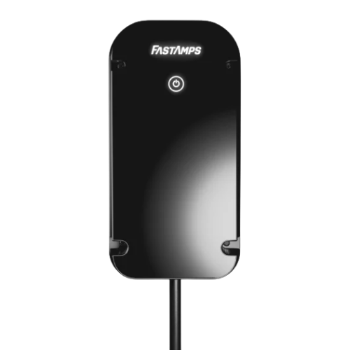 Fastamps A7-4-TBL ALPHA7 GEN4 EV CHARGER 7.4KW TETHERED 5M BLACK