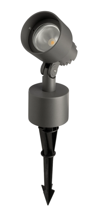 Robus RHF0730-25 HAWFINCH Spike Light 7W 3000K LED - Die-cast Aluminium Dark Grey