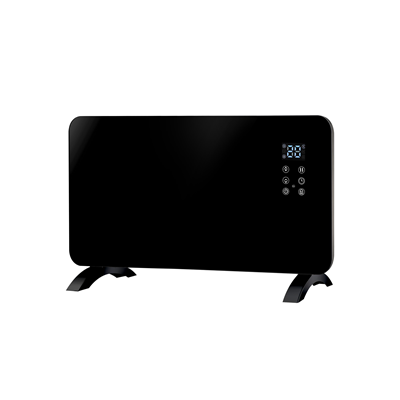 CED Airmaster HPGS15BKSM Smart Panel Heater Glass with Wi-Fi enabled App/digital Control - 1500W