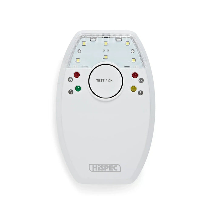 Hispec HSSA/DAK/RF10-PRO RF Deaf aid kit with strobe, vibrating pad & AC/DC adaptor