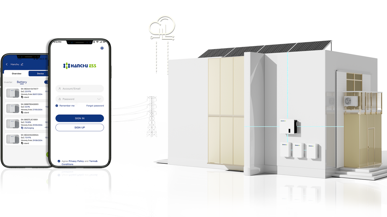 Hanchu HOME-ESS-LV-3.68K ESS 3.68kWh Low Voltage Battery