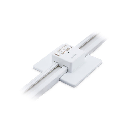 JCC JC14008WH Mainline Mains IP20 Power Feed For Track Centre White