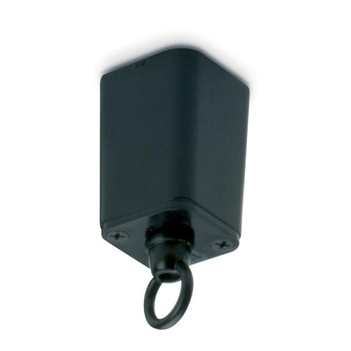 JCC JC14011BLK Mainline Mains IP20 Pendant Suspension Track Adaptor Black