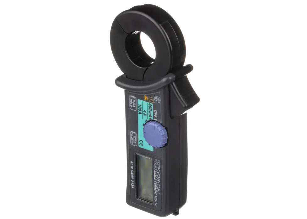 Kewtech KEW2434 Kewtech KEW2434 Leakage Clamp Meter | 0.1mA RCD Fault Tester