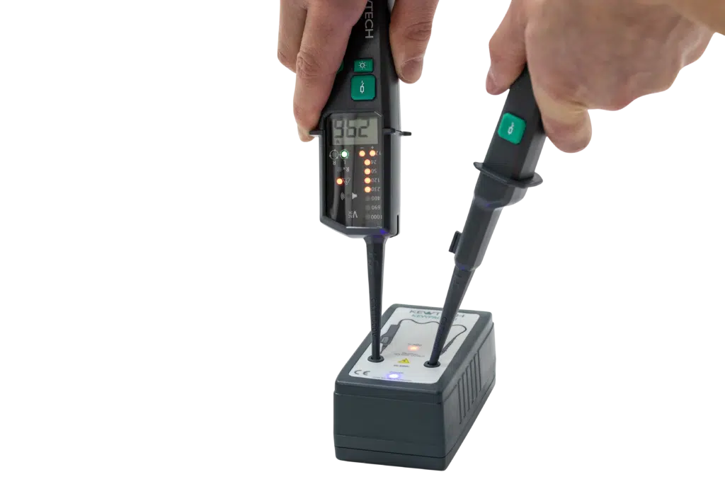 Kewtech KT1795 Two Pole Voltage & Continuity Tester – LCD, Phase Rotation & Ghost Voltage Clearance