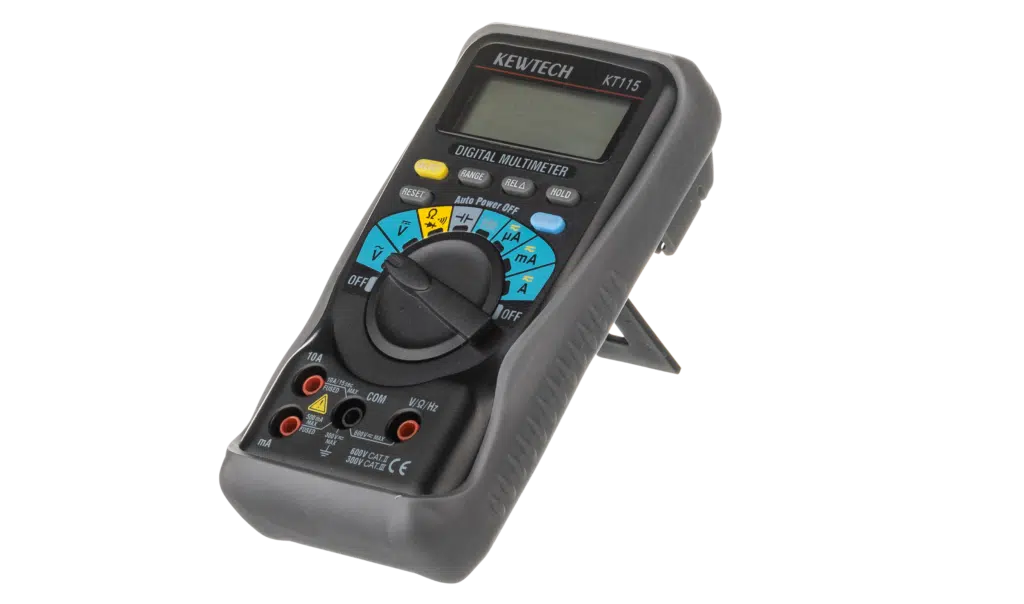 Kewtech KT115 Digital Multimeter | 600V AC/DC Electrician Tester
