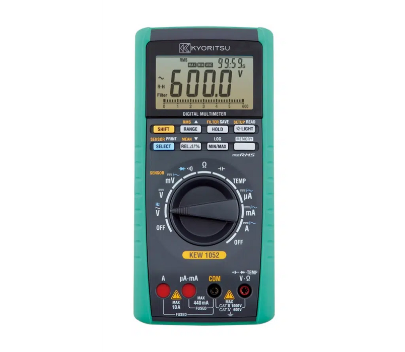 Kewtech KEW1052 Multimeter | True RMS 1000V Data Logging Tester