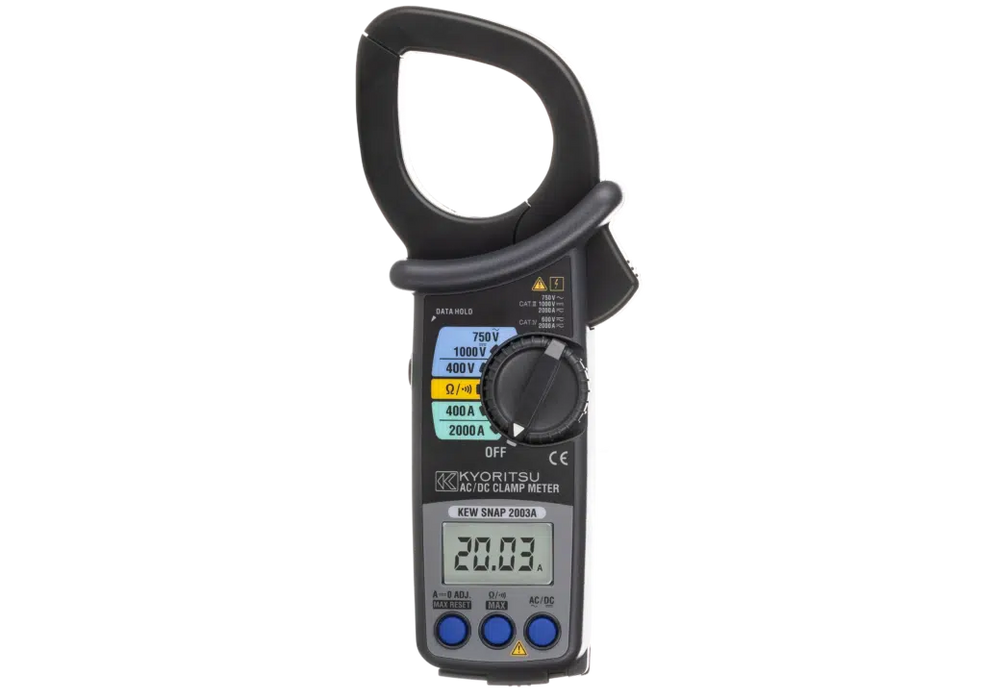 Kewtech KEW2003A Digital AC/DC High Current Clamp Meter