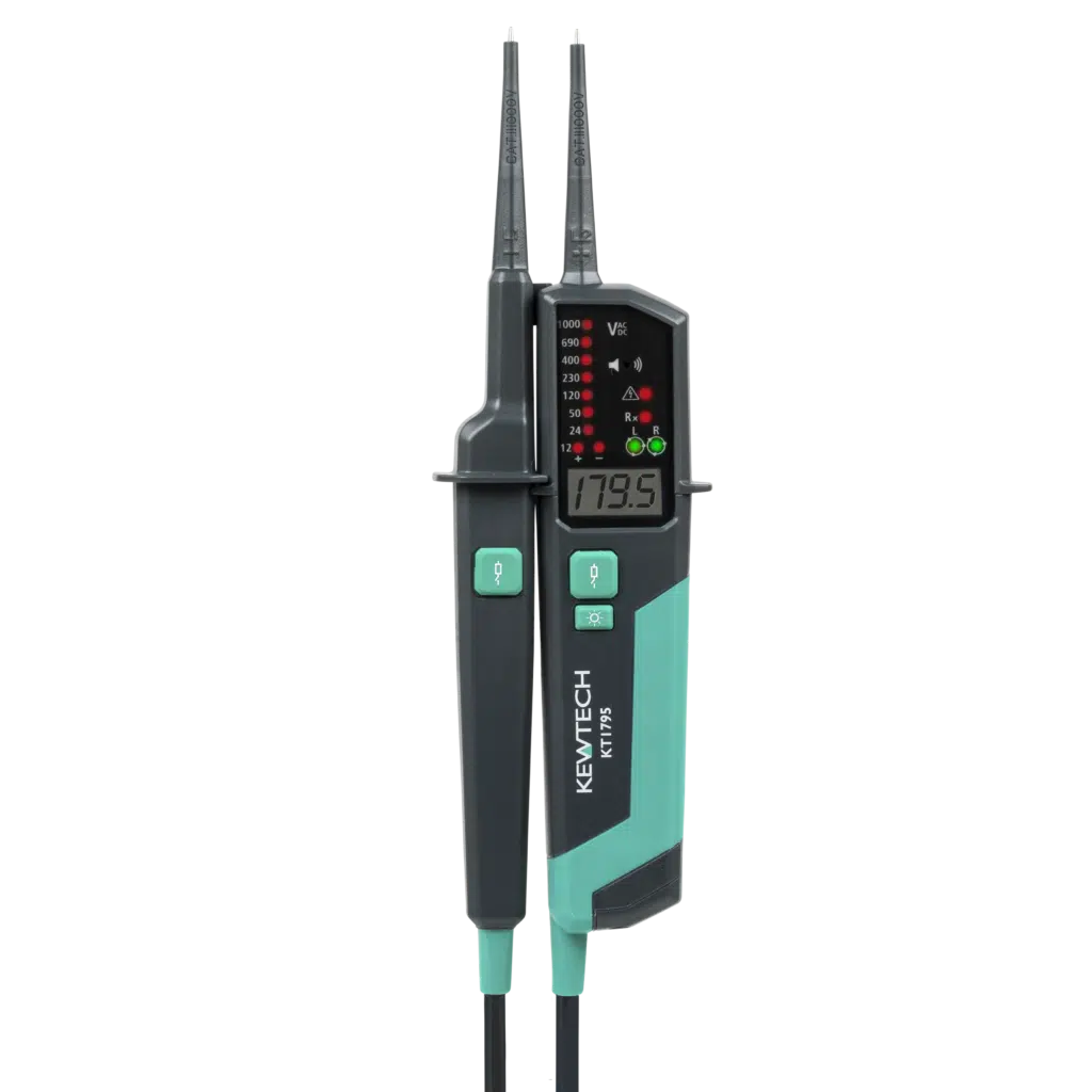 Kewtech KT1795 Voltage Tester | Two Pole LCD Safe Isolation Tester ...
