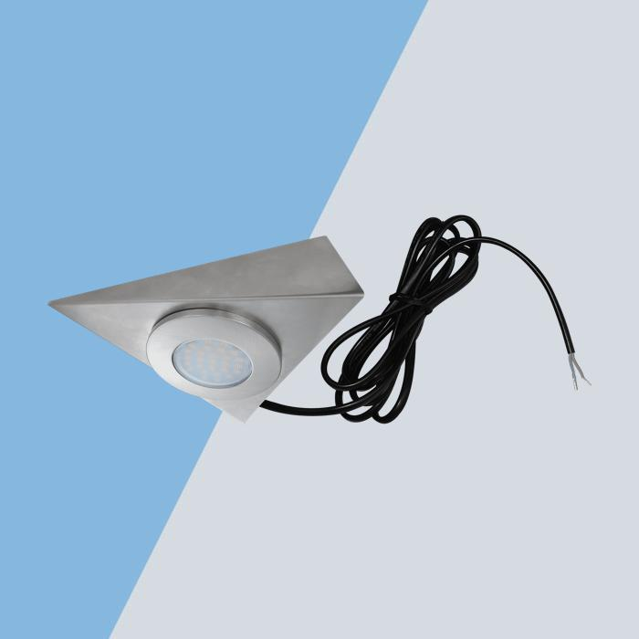 Eterna CLEDTRI LED 1.7W Triangle Cabinet Downlight