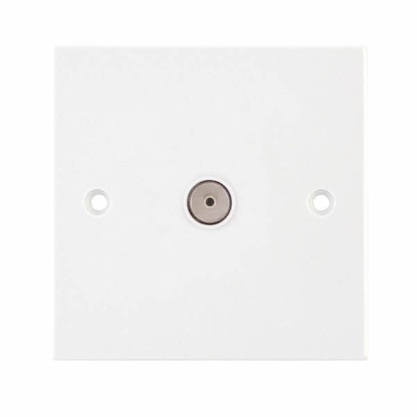 SelectRic LG2162 1 Gang TV ﻿Coaxial/Aerial Socket