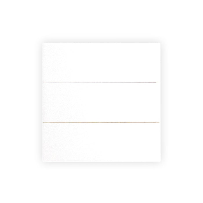 ENER-J WS1030 Wireless Light Switch 6 Gang, Push Button Type, On/Off Wall Switch