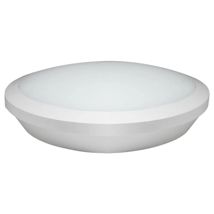 Crompton Lamps 14169 Melana CCT & Wattage Adj LED IP65 Outdoor Bulkhead + EM