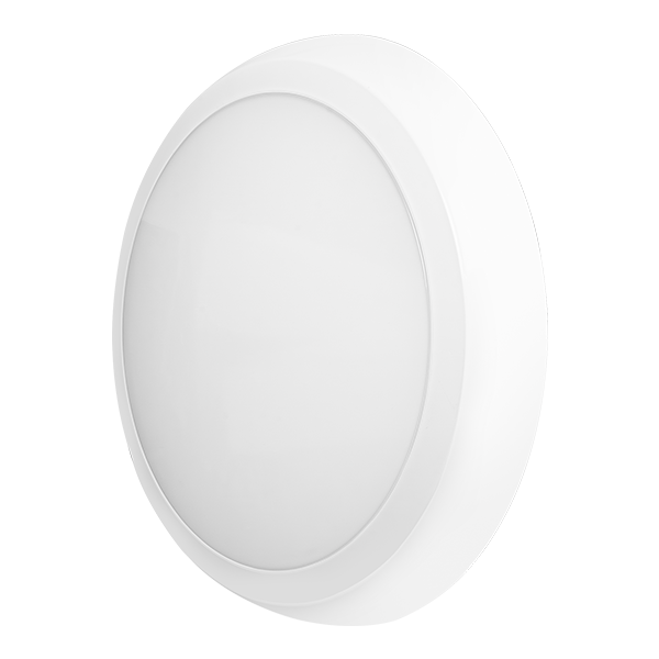 Ovia Lighting OEO15-E EVO ORB White Multi-Wattage & Colour Selectable CCT Emergency LED Bulkhead 10/13/15W