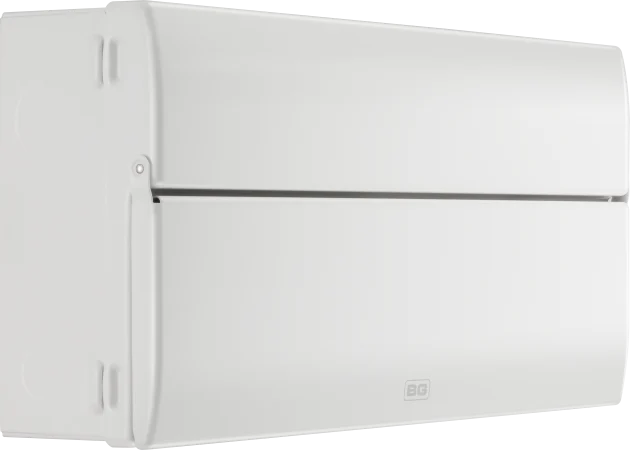 BG CF19MS16 Consumer Unit 19 Module 16 Way Unpopulated with 100A Main Switch &amp; 1 x Type 2 Surge Protection Device