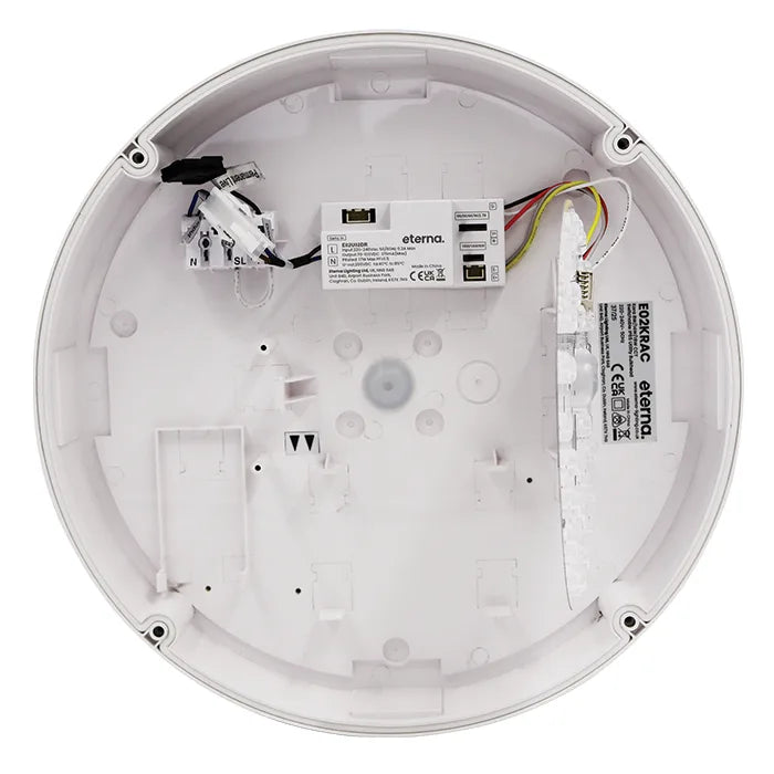 Eterna E02KRAC Kora 8/14/16W CCT Standard, Non-dimmable IP65 Utility Bulkhead
