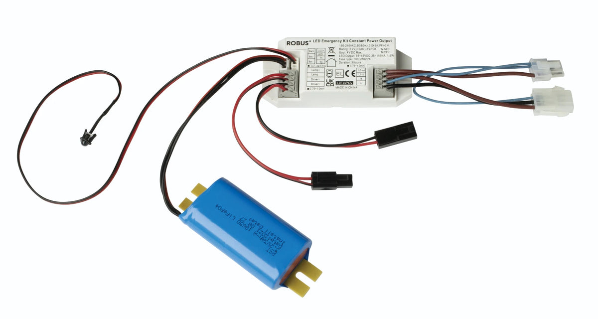 Robus R16EMPK-PSU 1.6W Plug In Emergency Pack with LiFePO4 battery ...