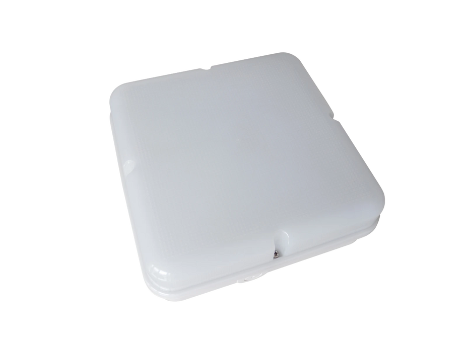 Robus RC100LEDSQ-01 COMPACT 10W LED Fitting - Opal Prismatic Diffuser IP65