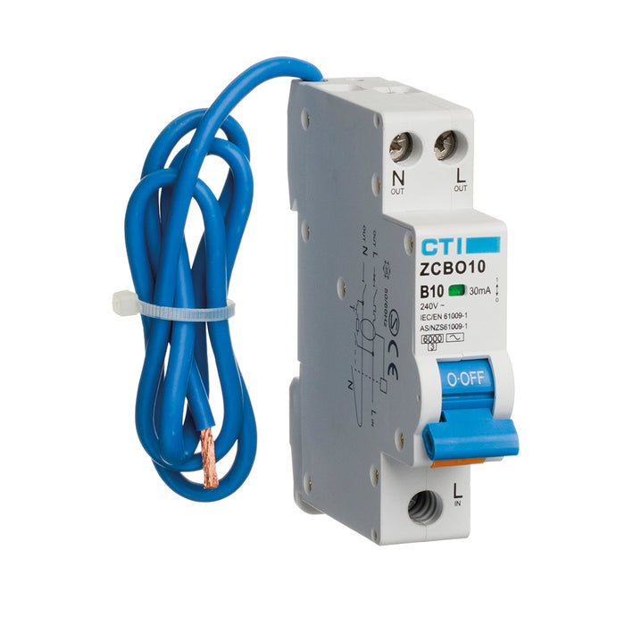 Red Arrow ZCBO10/M/A CTI RCBO – 30mA Type A 10A