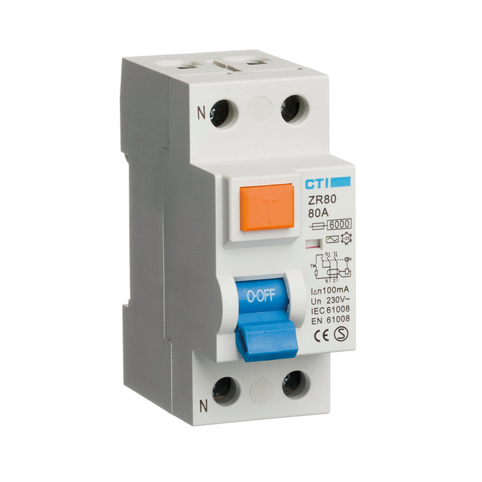 Red Arrow ZR100/A CTI 30mA Type A RCD 100A