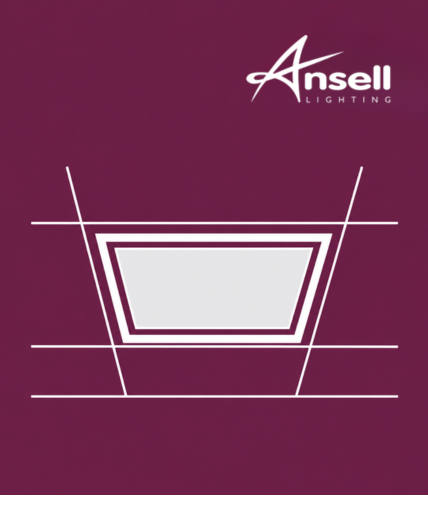 Ansell commercial modular LED lighting for ceiling grids, offices, classrooms, healthcare buildings and professional workspaces.