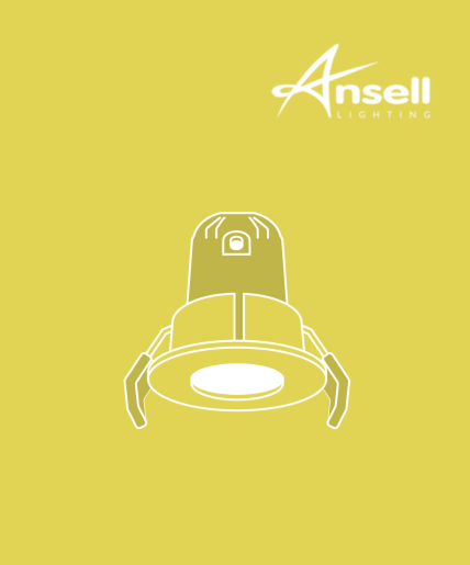 Ansell recessed LED downlights for residential and commercial ceilings, including efficient lighting for kitchens, bathrooms and offices.