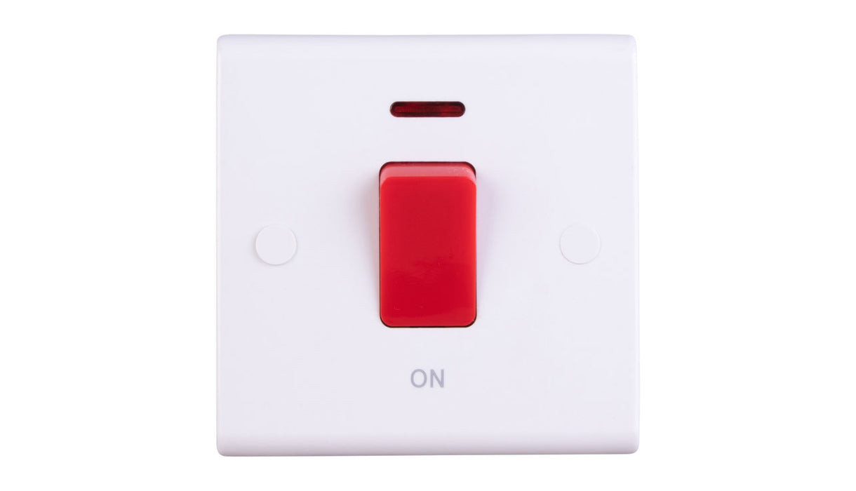 Deta S1300P 50A DP Switch Neon Red
