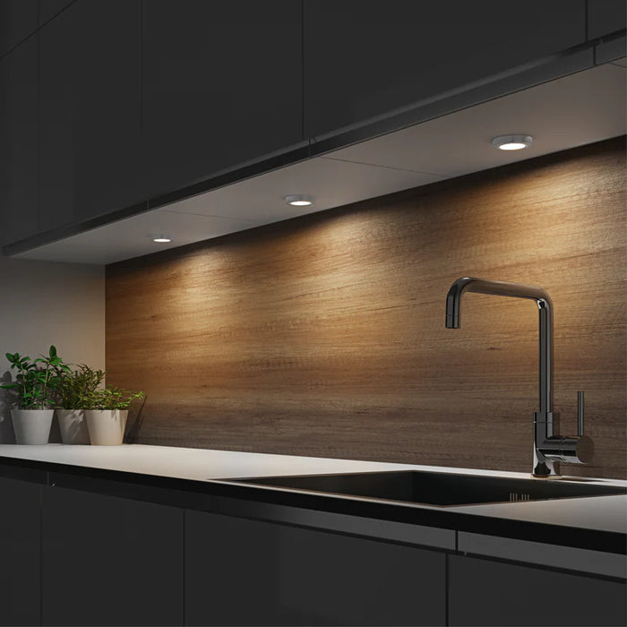 Sensio SE21100 Hype TrioTone Colour Selectable Surface/Recessed Under Cabinet Light Single - Cool/Natural/Warm White
