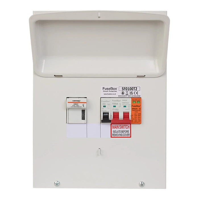 FuseBox SF0100T2 100A Fused Switch with T2 SPD