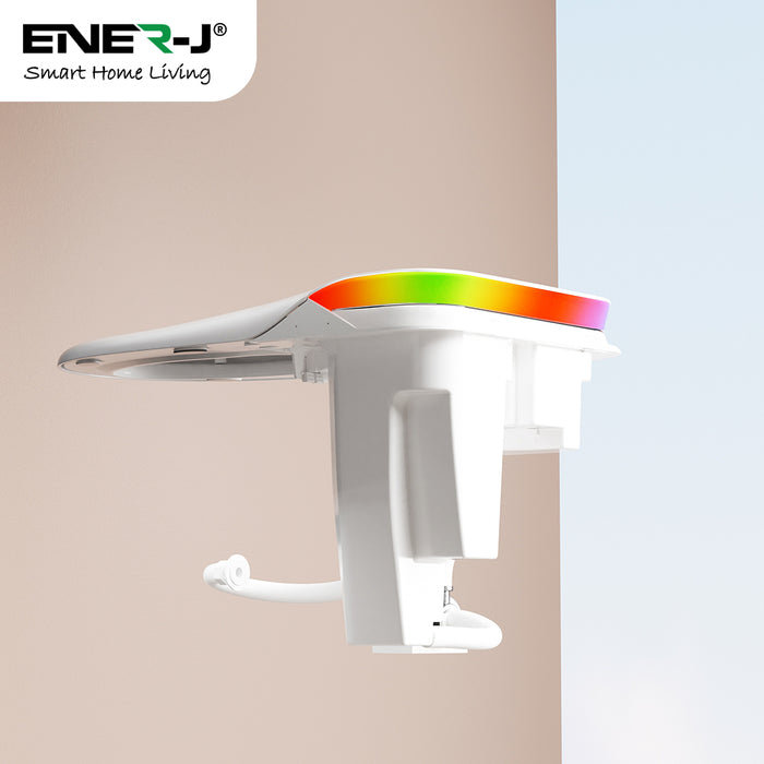 Ener-J HygienePro Smart Toilet with Inner Tank, Voice & App Control, Heated Seat – White