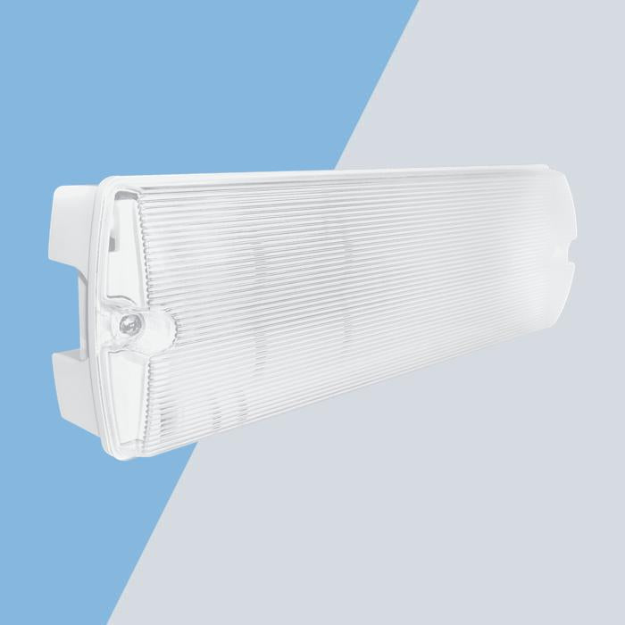 Eterna SEMEM3 Self-Test Li-Ion Maintained LED Emergency Bulkhead