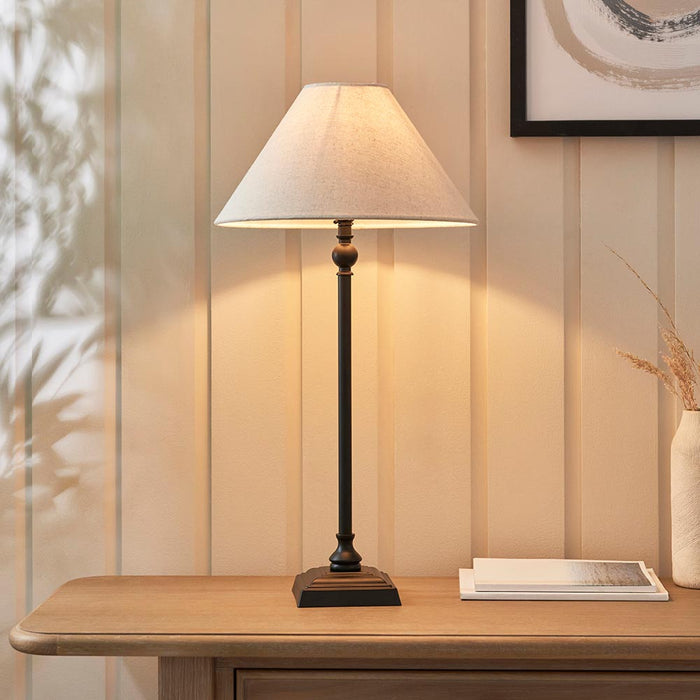 Endon Lighting 117828 Lille Table 31cm Shade Table Lamp