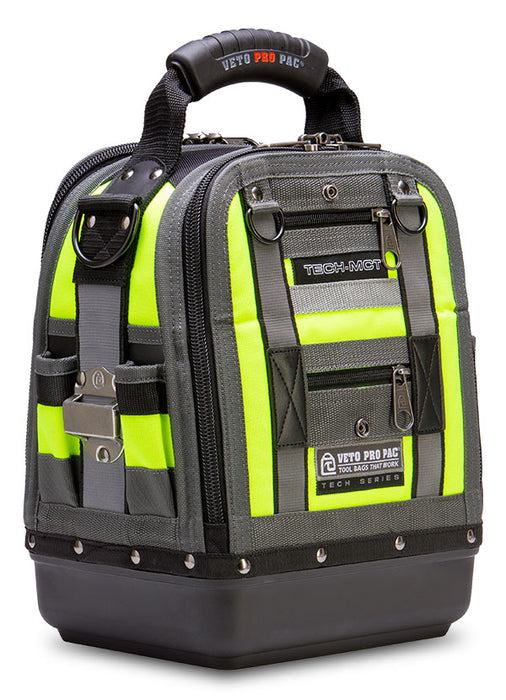 VETO Pro Pac TECH MCT HI-VIZ YELLOW Service Tech Tool Bag VPP10243 AX3610