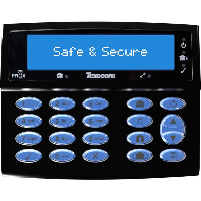 Texecom GCE Premier Elite LCDLP-W 868MHz Wireless LCD Keypad